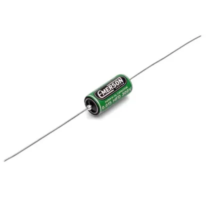 0.015uf Emerson Paper in Oil Tone Capacitor (Green & Cream)
