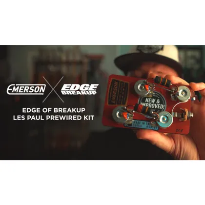 [Edge of Breakup] LES PAUL PREWIRED KIT – PREMIER PRO (Includes 2 x Treble Bleeds)