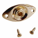 Indented Oval Jack Plate Gold US Spec